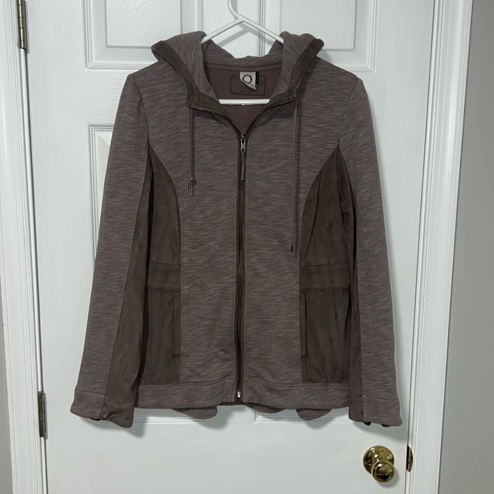 AKEMI + KIN Size L Hooded Zip-Up Jacket